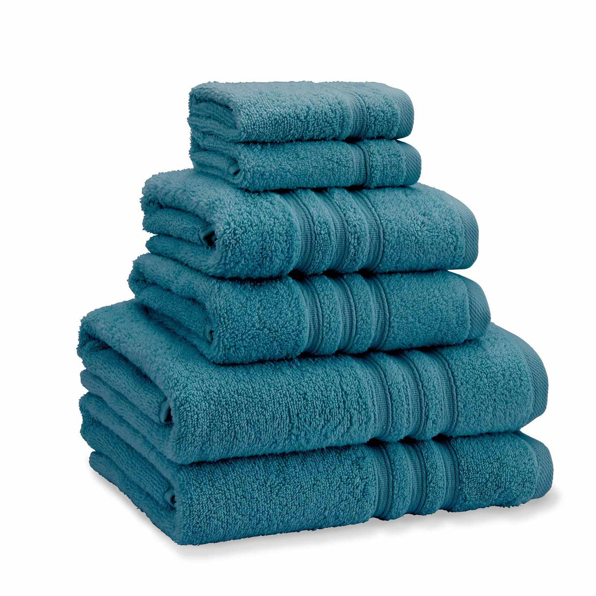 Zero Twist 6 Piece Towel Bale Teal