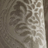 Chateau Jacquard Eyelet Curtains Natural