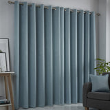 Strata Dim Out Woven Thermal Eyelet Curtains