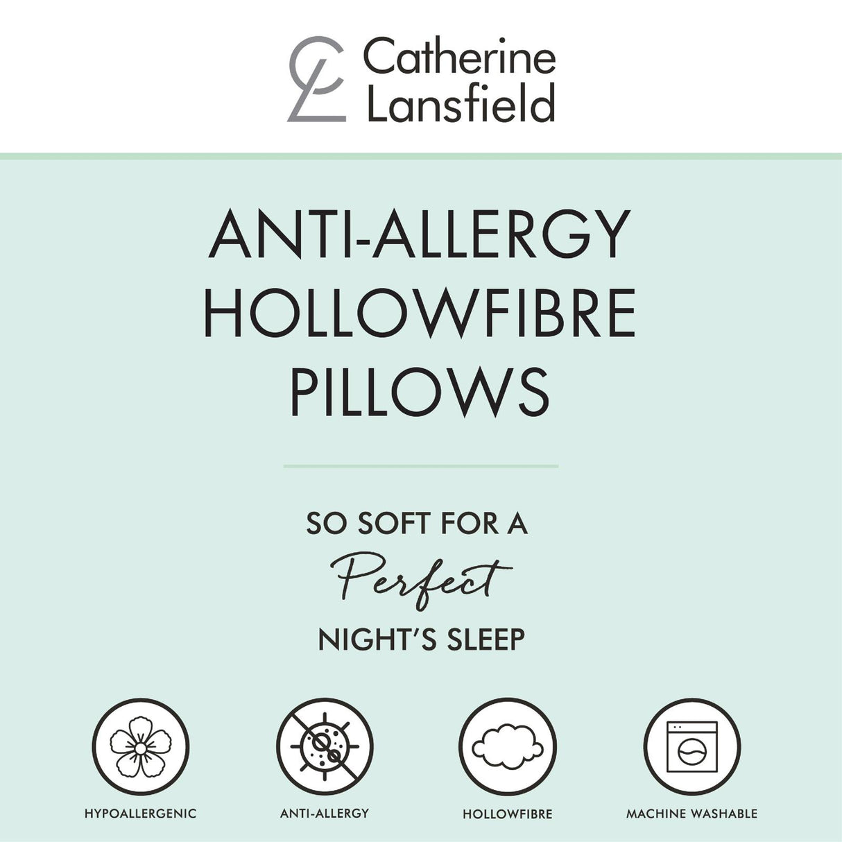 Anti-Allergy Hollowfibre Pillows