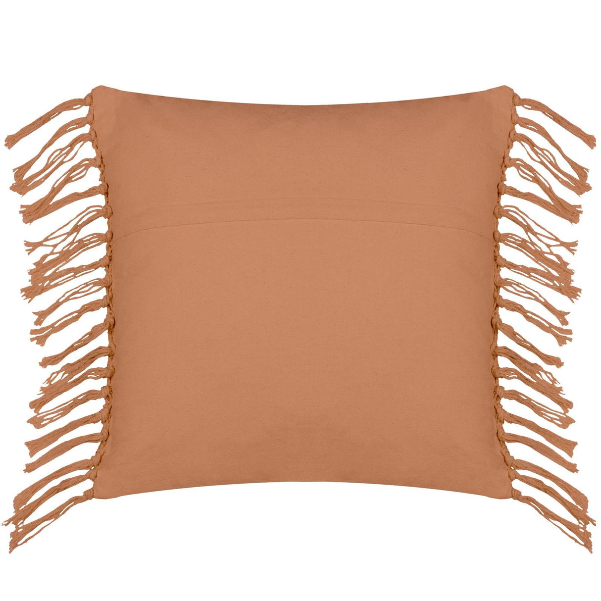 Nimble Fringed Cotton Cushion Cover 18" x 18" (45cm x 45cm)