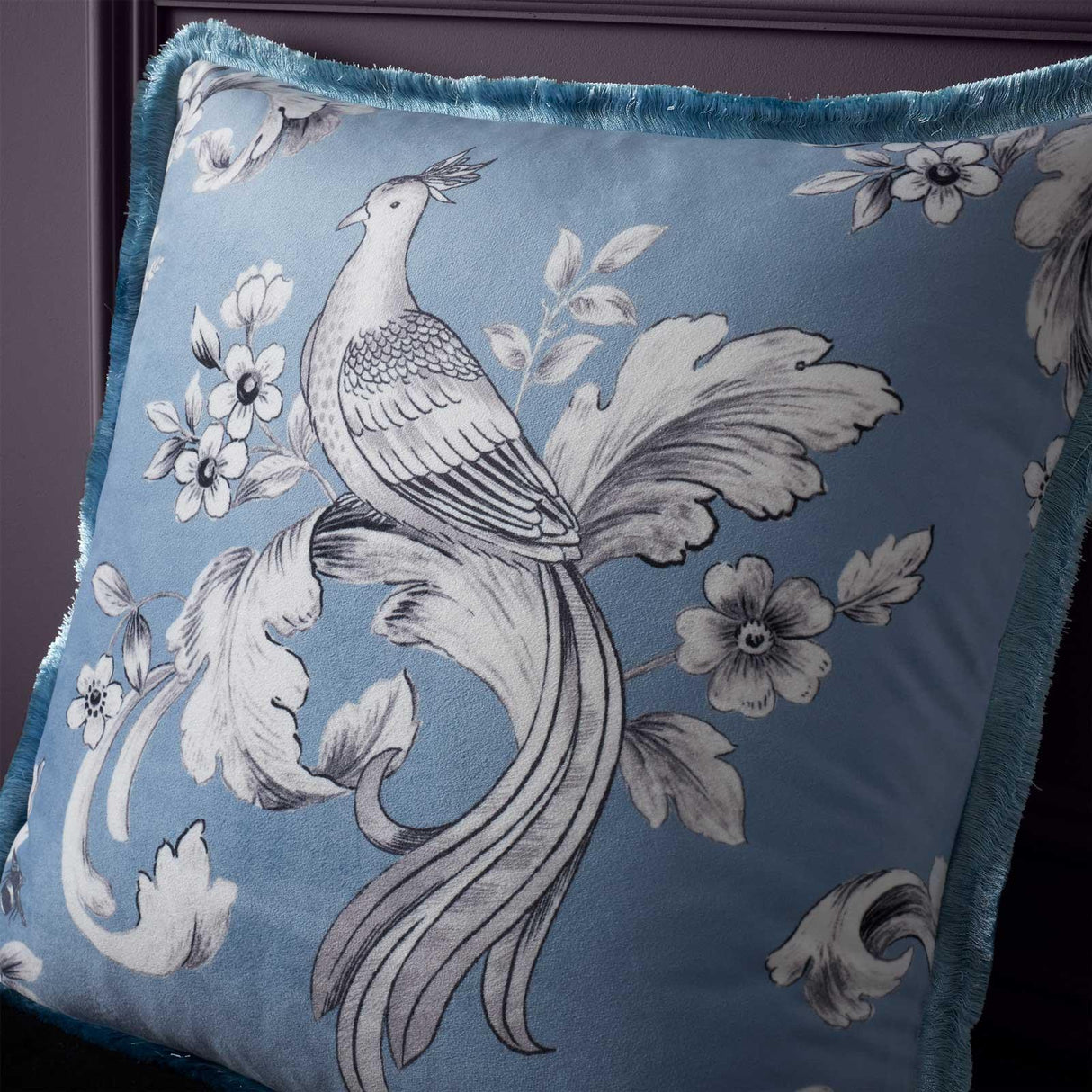 Bridgerton Regal Floral Cushion