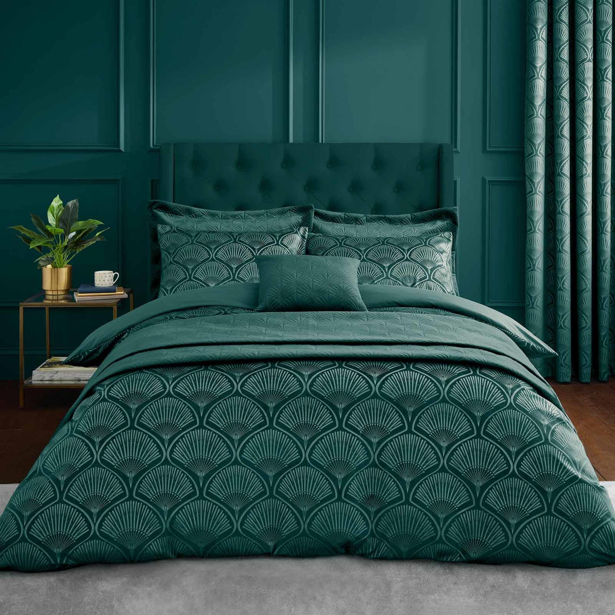 Art Deco Pearl Duvet Cover Set