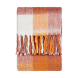 Juno Faux Mohair Check Throw