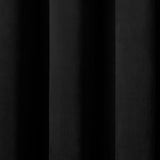 Montrose Blackout Eyelet Curtains Black