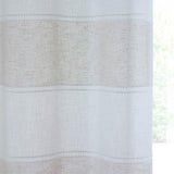 Santorini Eyelet Voile Curtain Panel Natural