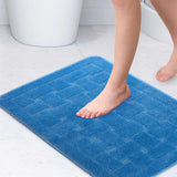 Orkney Bath Mat Blue 45x75cm