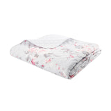 Canterbury Floral Bedspread Grey