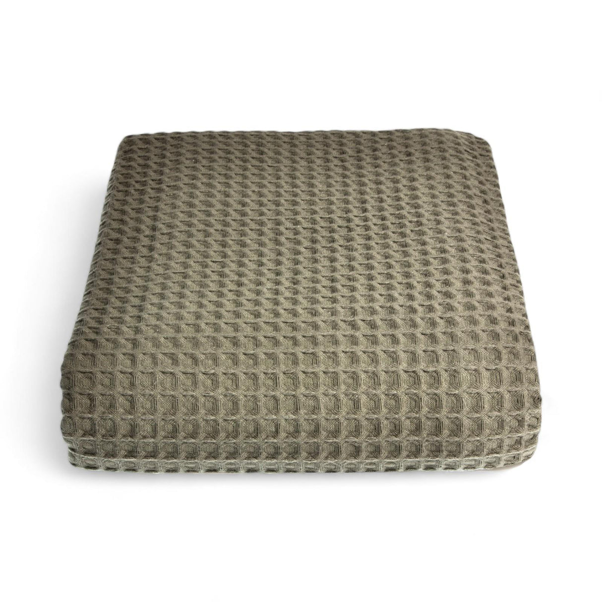 Premium Hotel Waffle Throw Khaki