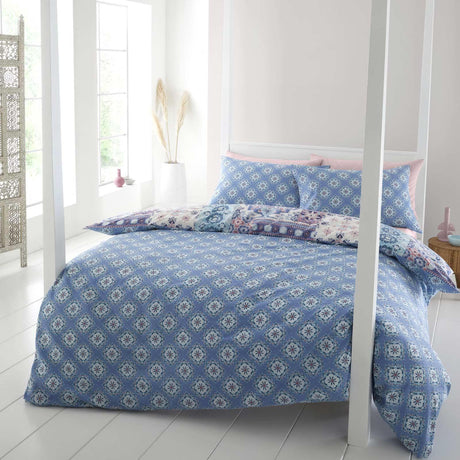 Boho Patchwork Duvet Cover Set