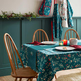 Christmas Holly & Mistletoe Table Runner