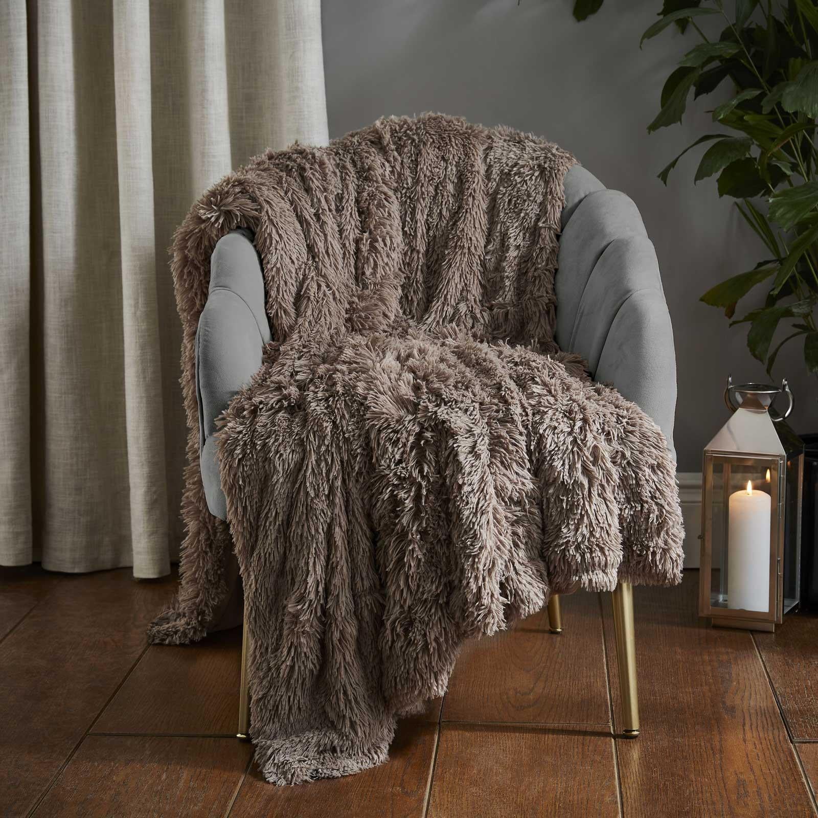 City chic faux online fur throw