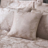 Damask Jacquard Cushion Champagne