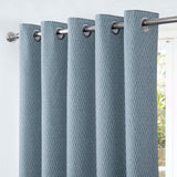 Woolacombe Blackout Eyelet Curtains Duck Egg