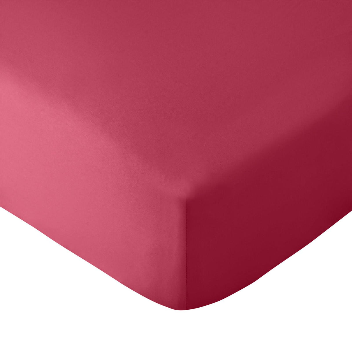 So Soft Easy Iron Fitted Sheet Hot Pink