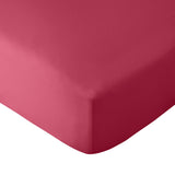 So Soft Easy Iron Fitted Sheet Hot Pink