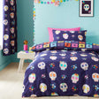 Sugar Skull Fiesta Reversible Duvet Cover Set