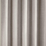 Savoy Chenille Blackout Eyelet Door Curtain Grey