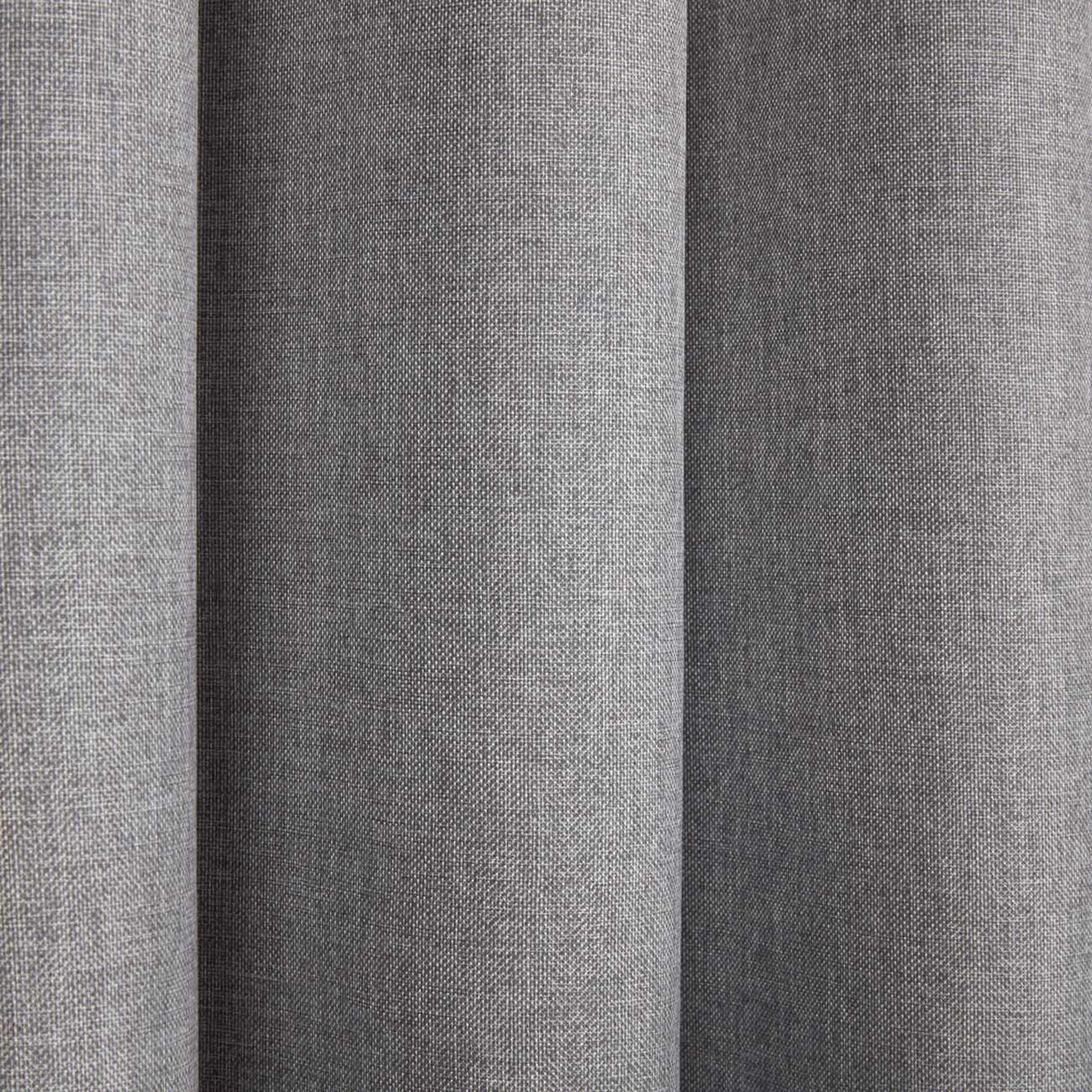 Eclipse Blackout Tape Top Curtains Pewter