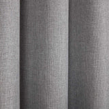 Eclipse Blackout Tape Top Curtains Pewter