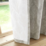 Alder Trees Eyelet Curtains Natural