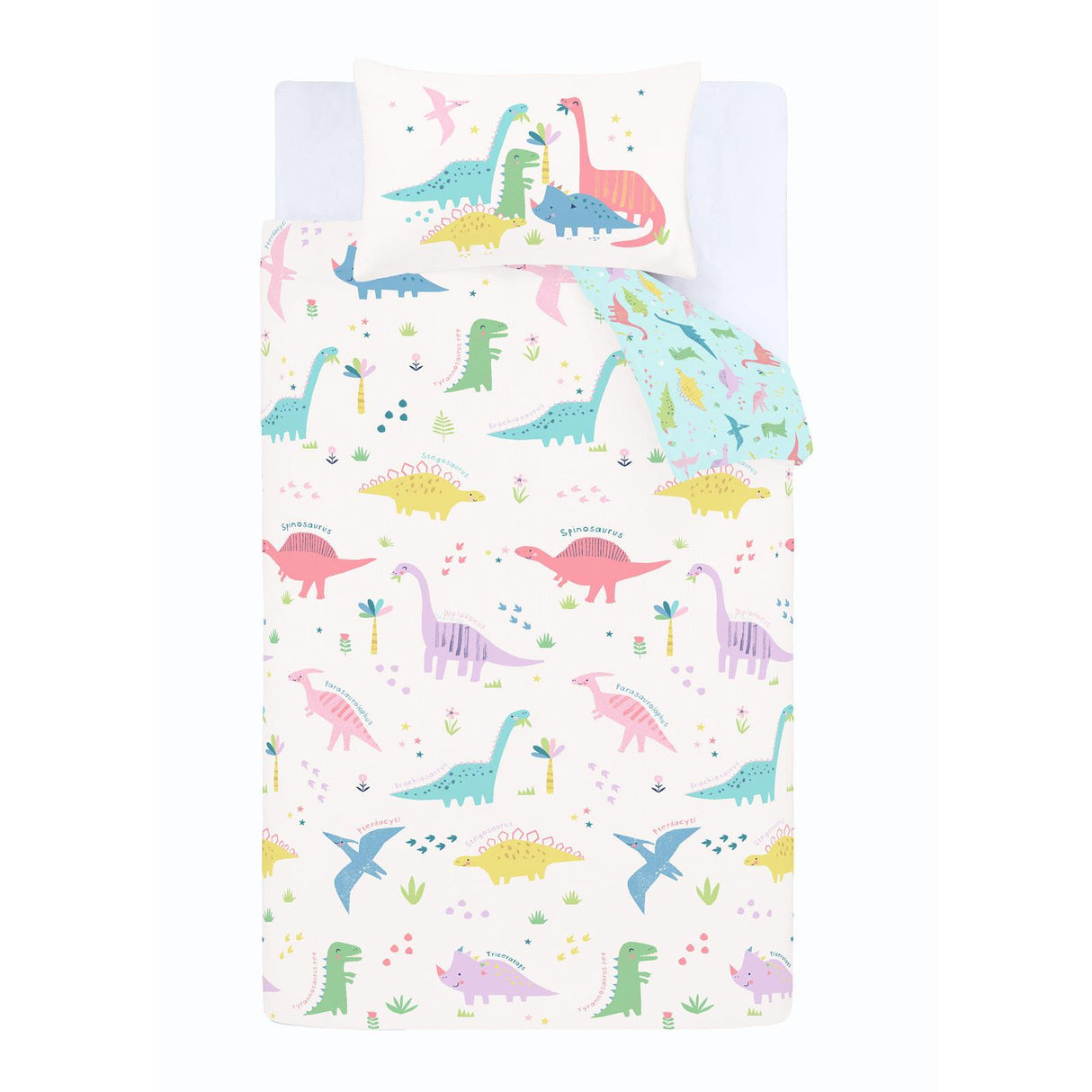 Dinosaur Friends Duvet Cover Set