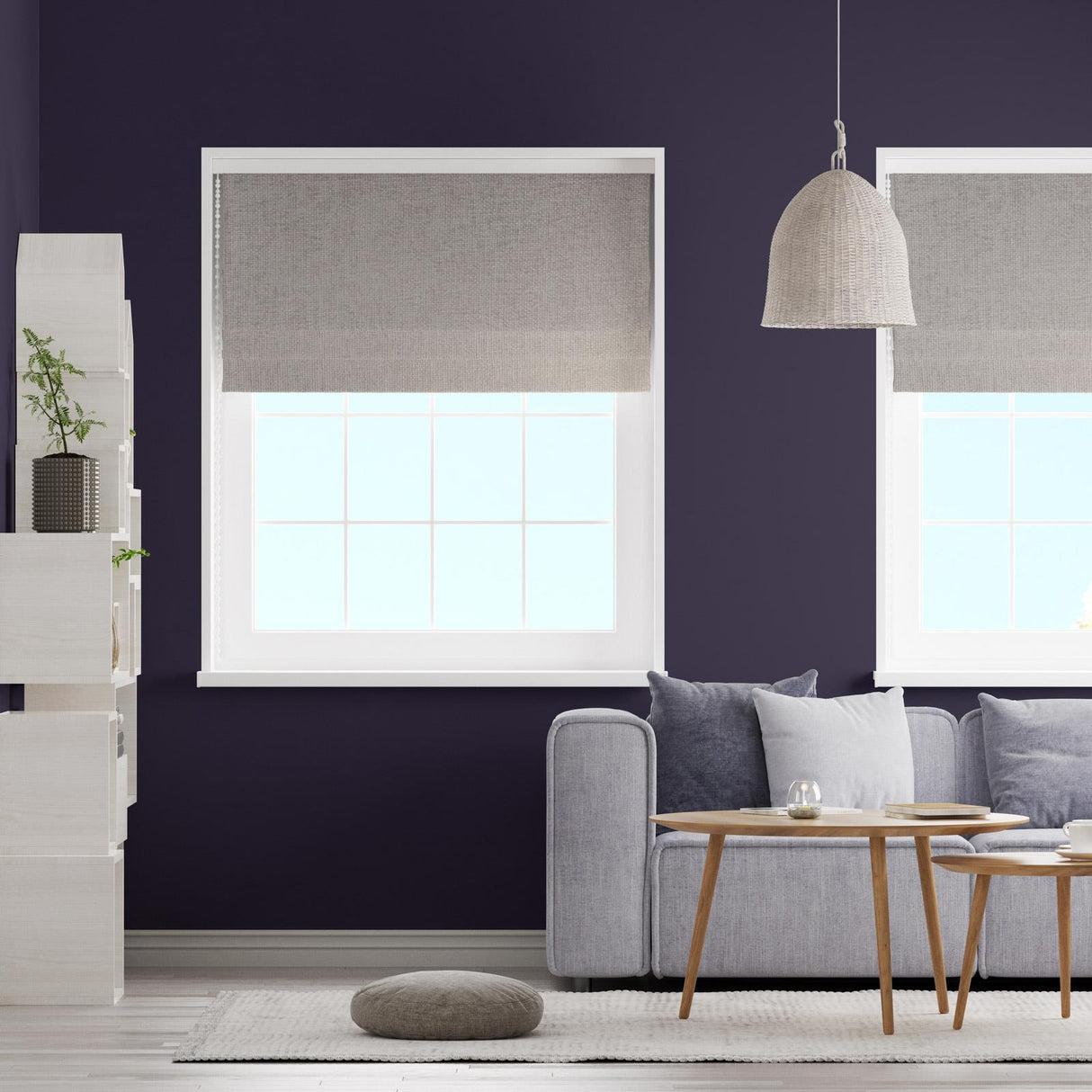 Arla Natural Made To Measure Roman Blind