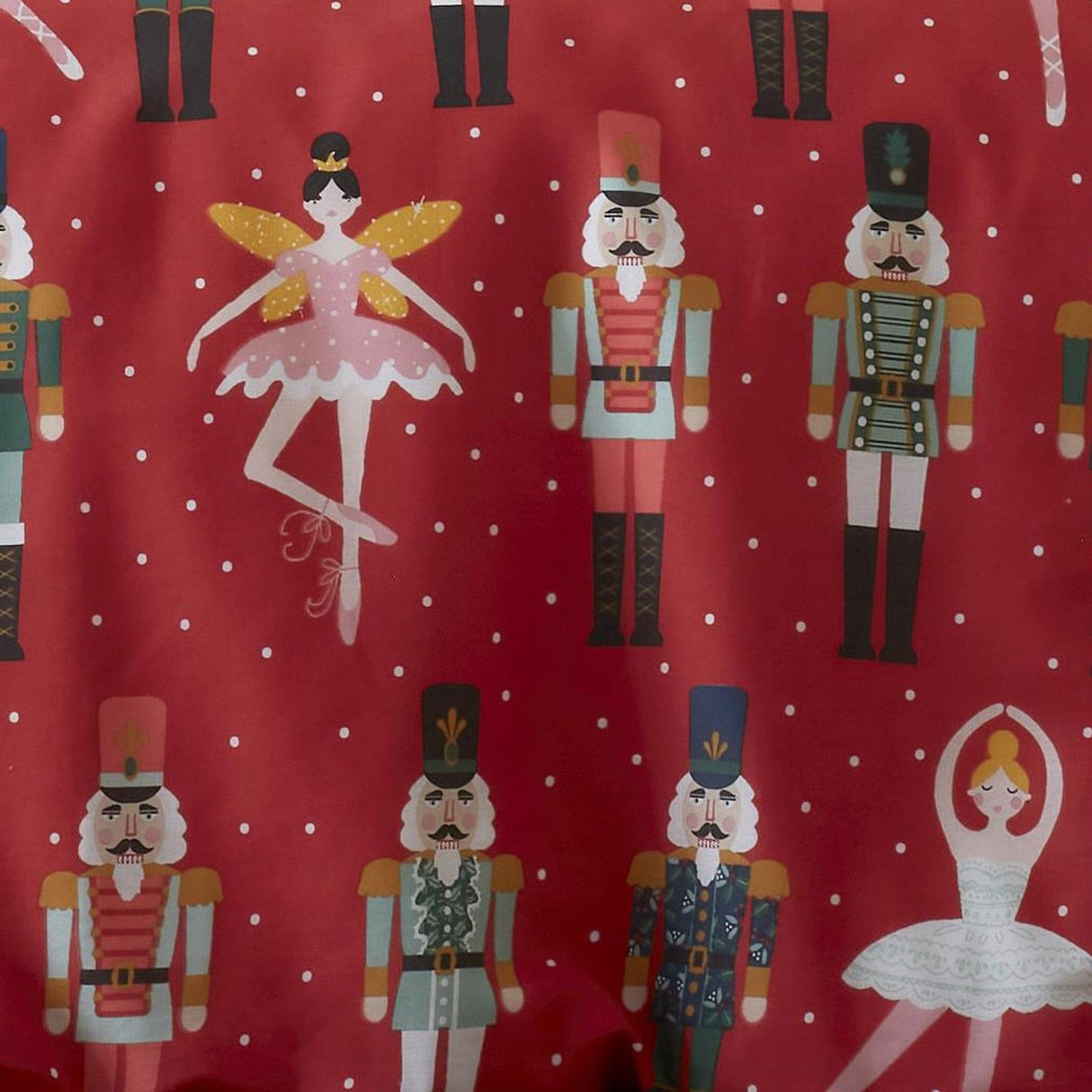 Christmas Nutcracker Reversible Duvet Cover Set