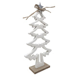 White Wooden Christmas Tree