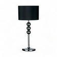 Gunmetal And Black Feature Table Lamp 66cm