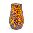 Zoey Tortoiseshell Glass Vase 30cm