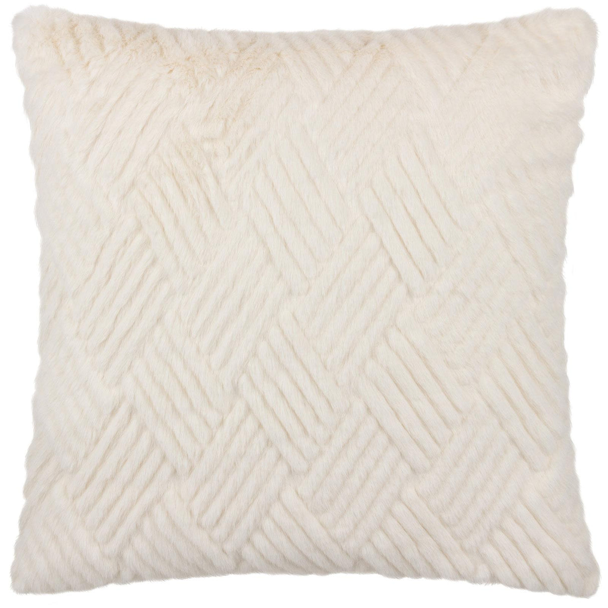 Sonnet Cut Faux Fur Cushion Cover 18" x 18" (45cm x 45cm)