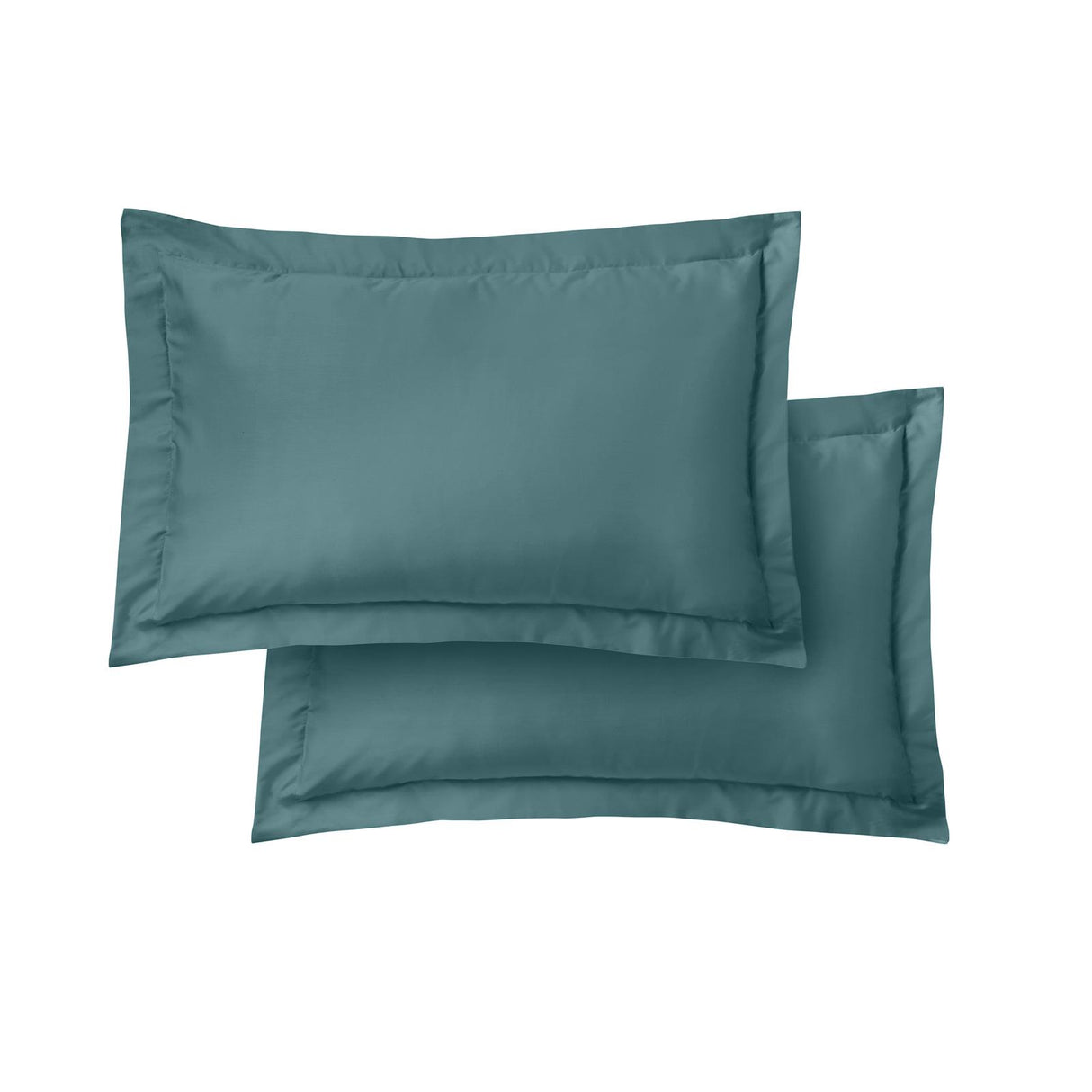 400TC Cotton Sateen Oxford Pillowcases Teal