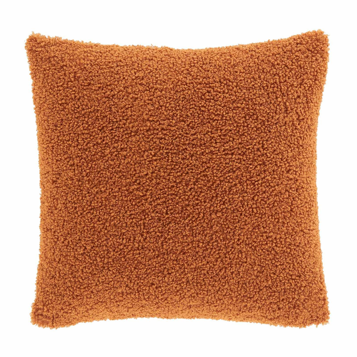 So Soft Velvet Bouclé Cushion Caramel