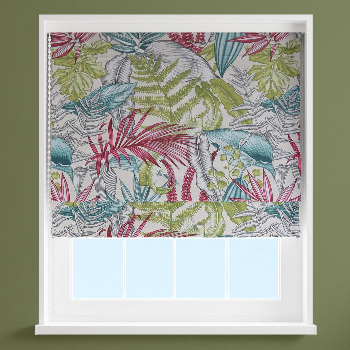 Maldives Begonia Made To Measure Roman Blind