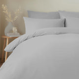 Pure Cotton Duvet Cover Set Silver