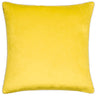 Meridian Velvet Piped Cushion Cover 22" x 22" (55cm x 55cm)