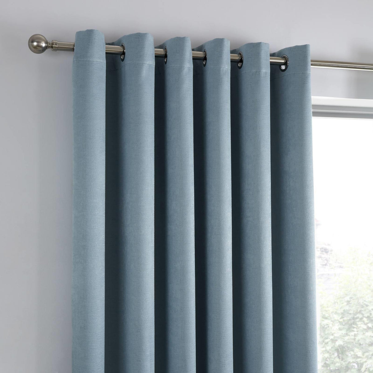 Strata Dim Out Woven Thermal Eyelet Curtains