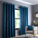 Strata Dim Out Woven Thermal Eyelet Curtains