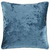 Crushed Velvet Cushion Teal