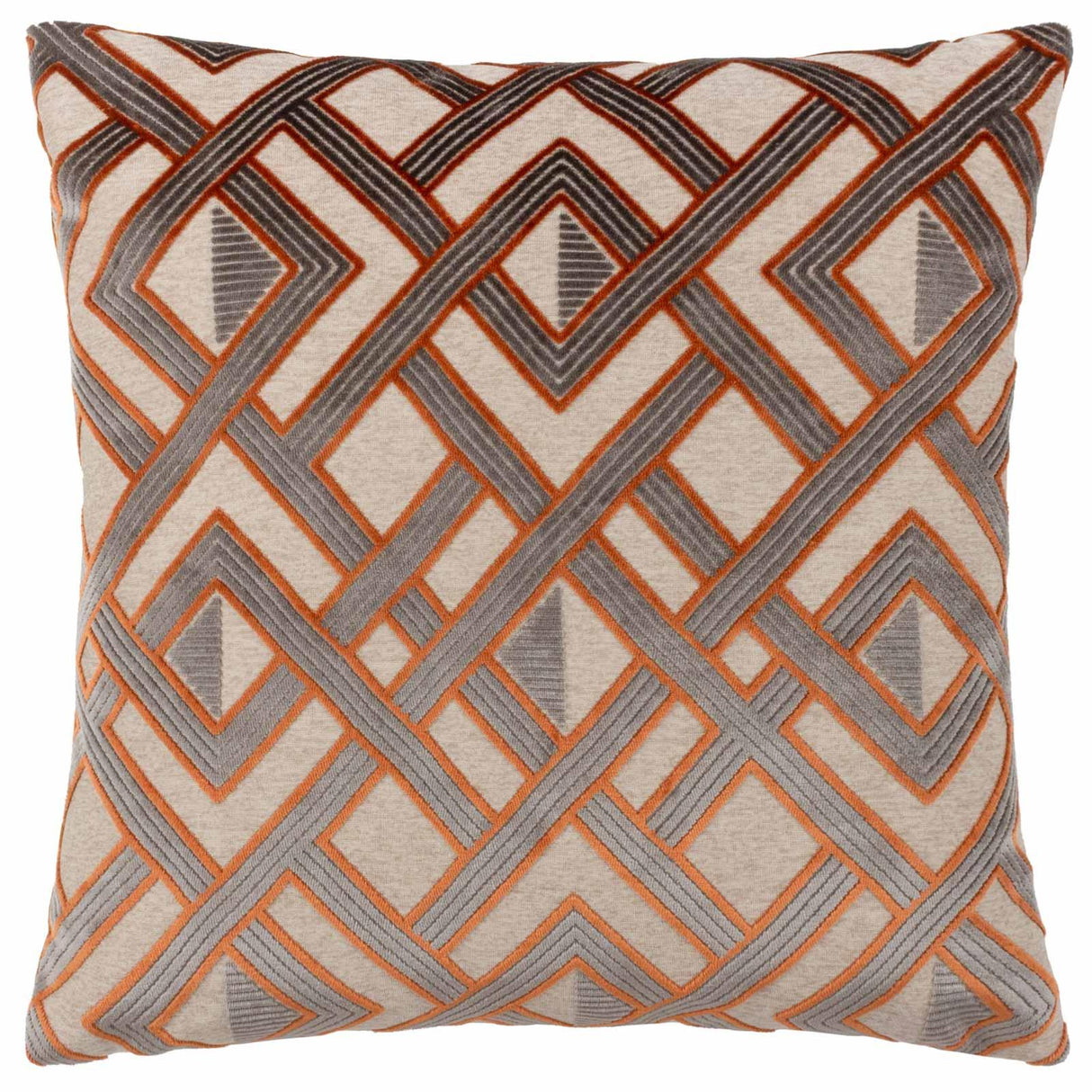 Henley Velvet Jacquard Cushion Cover 20" x 20" (50cm x 50cm)