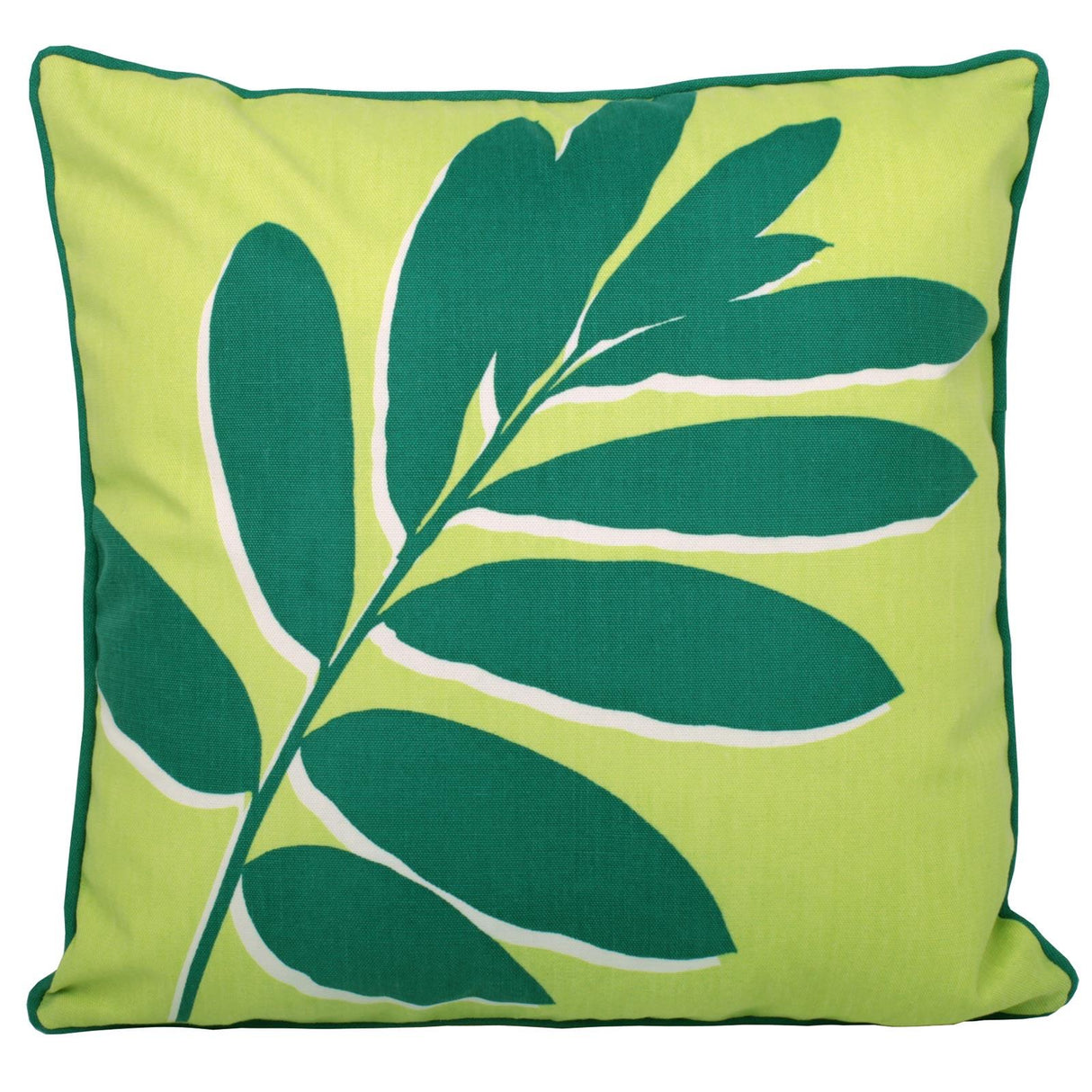 Leaf Green Outdoor Cushion Cover