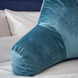 Kingsley Matt Velvet Cuddle Cushion Teal