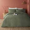 Lindly Waffle Duvet Cover Set