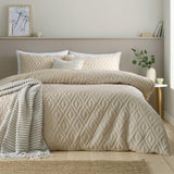 Jacob Geo Duvet Cover Set Natural