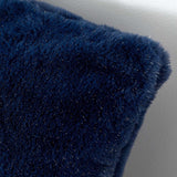 Glamour Fur Cushion Navy