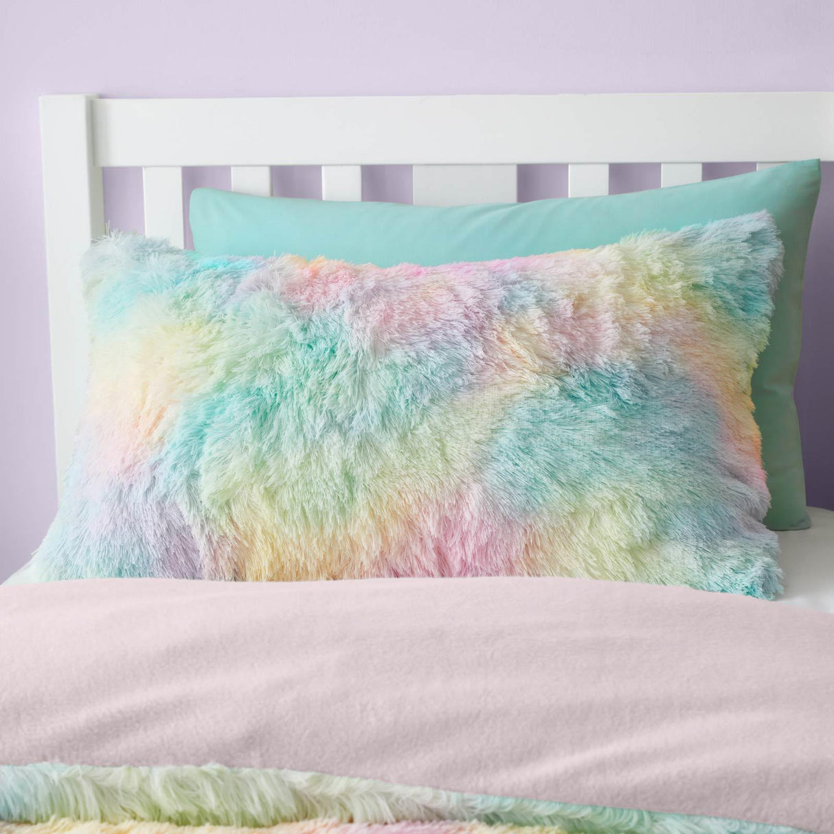 Rainbow Cuddly Duvet Cover Set