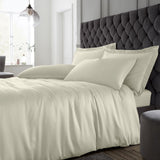 Silky Soft Satin Duvet Cover Set Champagne