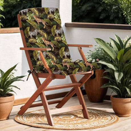 Zebra Outdoor Chair Pad