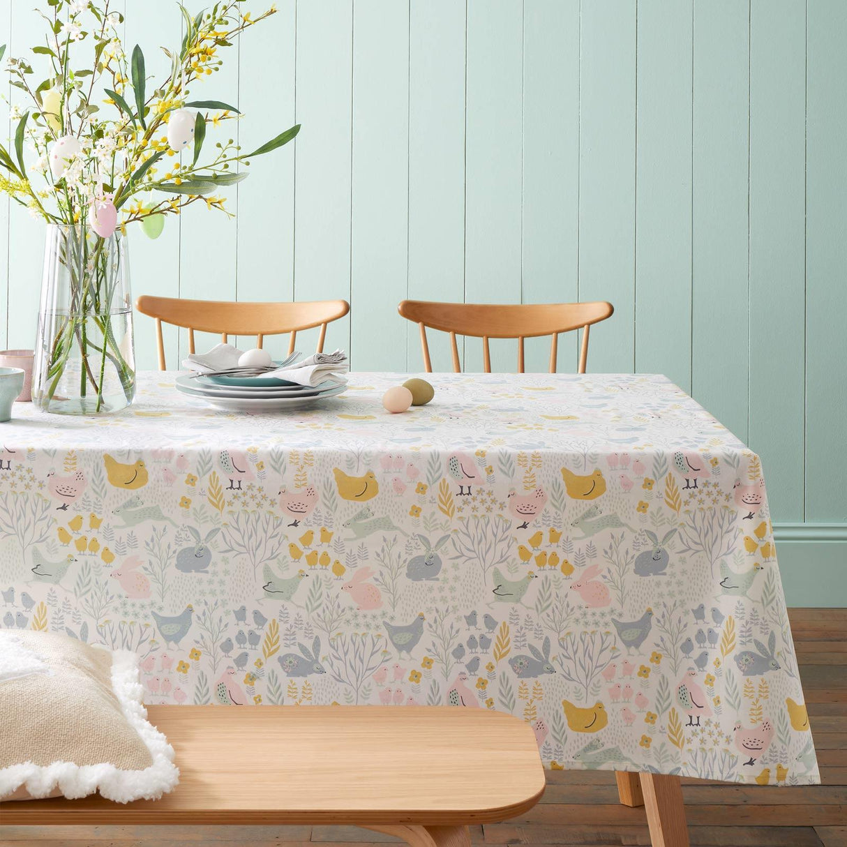 Cottage Friends Table Cloth